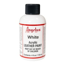 Angelus® Acrylic Leather Paint, 4 oz., White