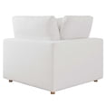 thumbnail image 6 of Modular Deep Sofa, White, Fabric, Modern Contemporary, Living Lounge Cafe Room Hotel Lobby Hospitality, 6 of 10