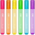 thumbnail image 2 of Ashton and Wright - ElectroGlide Triangular Highlighter Marker Pens - Pastel Colors - Pack of 6, 2 of 4