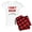 With Red Plaid Pant, variant on CafePress - I Don't Argue Women's Light Pajamas - Women's Short Sleeve Print T-Shirt and Pants Light Cotton Pajama Set