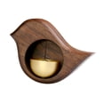 thumbnail image 2 of deevoka Shopkeepers Bell Cute Decorative Door Chime for Housewarming Entrance Office Deep Brown, 2 of 9