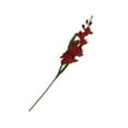 thumbnail image 2 of Artificial Flowers Gladioli Gladiolus Stem For Wedding Room  Multi Colors Available - red, 80cm, 2 of 8