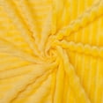 thumbnail image 4 of Flxxie Ultra Soft Fluffy Flannel Fuzzy Toddler Blanket, Baby Plush Blanket Unisex, 30" x 40", Yellow, 4 of 6