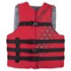 thumbnail image 1 of Chaleco de esquí Full Throttle Universal para adultos, rojo, 1 of 1