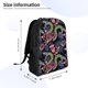 thumbnail image 4 of Easygdp Snake And Flower Mochila Versátil y Elegante: Comodidad, Almacenaje y Durabilidad para la Universidad, Trabajo, Viajes y Uso Diario, 4 of 8