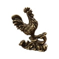 thumbnail image 3 of 3xEstatuilla De Pollo Estatua De Gallo De Cobre Chino Para Tienda Hotel Aniversarios Color Cobre, 3 of 8