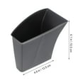 thumbnail image 2 of EXHUMKY Car Door Armrest Storage Box 2Pcs Black Plastic Rectangular Organizer for Travel, 2 of 8