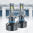 thumbnail image 1 of Faros 65W 6000K Lámpara LED automática Plug and Play Lámpara frontal Servicio 30000h (H7) Likrtyny Para estrenar, 1 of 8