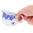 thumbnail image 2 of Small Creamer Pitcher Chinese Style Porcelain Coffee Milk Creamer Pitcher with Handle, 2 of 5