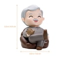 thumbnail image 3 of Figuras de abuelo anciano para decorar tartas de boda (estilo abuelo sofá), 3 of 6