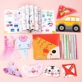 thumbnail image 4 of Coofit 200PCS Origami Paper DIY Origami Sheet Square Sheet for Kids Art Craft Projects, 4 of 10