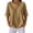 04-Khaki, variant on Women's Waffle Knit Crew Neck Short Sleeve T-Shirt, Casual Loose Solid Color Summer Top, Lightweight Comfy Tee for Daily Work Casual Wear 09-Wine XS