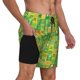 thumbnail image 2 of Balery St. Patrick's day Bañador para hombre, shorts de playa de secado rápido con entrepierna y forro de compresión-Medium, 2 of 6