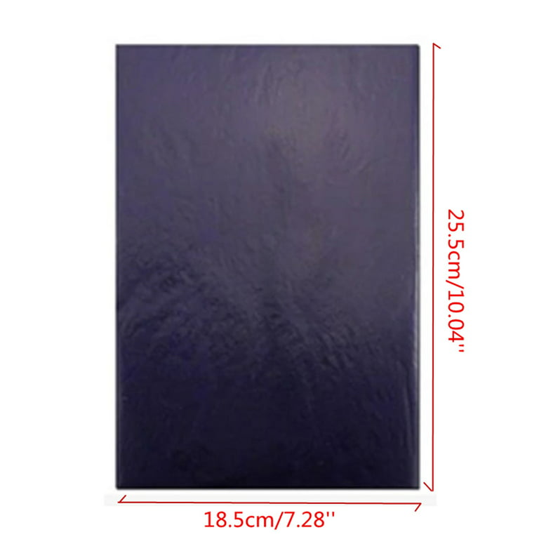 Carbon Copy Paper Black Blue Single or Double Side 100 Sheets Per Box -  AliExpress