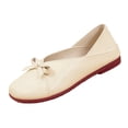 thumbnail image 1 of EKVAHL Ballet Flats for Women, Round Toe Mary Jane Ballet Flats with Bow, Wide Widths Non-Slip and Comfortable Womens Shoes, Wedding School Party Dressy Ballet Flats, 1 of 4