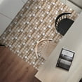 thumbnail image 6 of Clearance! Eguiwyn Msc050 10Pcs Mosaic Tile Stickers 10Pcs Self-Adhesive Bathroom Kitchen Decor Home Wall 3D Tile Sticker, 6 of 7