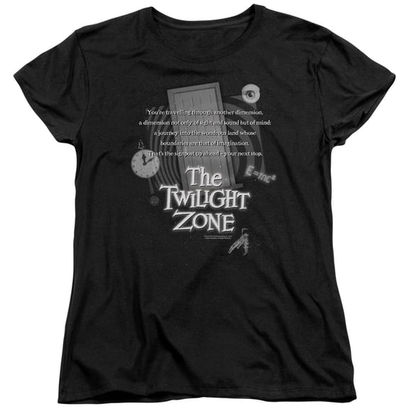 Twilight Zone - Monologue - Women's Short Sleeve Shirt - Medium