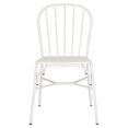 thumbnail image 2 of Safavieh Everleigh Outdoor Patio Side Chair - Matte White, 2 of 10