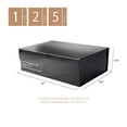thumbnail image 5 of PKGSMART Large Black Gift Box for Present, 13.5x9x4.1 inch, Magnetic Lid, 5 of 8