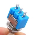 thumbnail image 2 of 10Pcs SPDT Mini Toggle Switch 3-Pin 2 Position ON/ON Miniature Toggle Switch 6A 125V AC Toggle Switch -102, 2 of 5