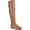Brown, variant on Women's Journee Collection Loft Wide Calf Tall Riding Boot Chestnut 7 M