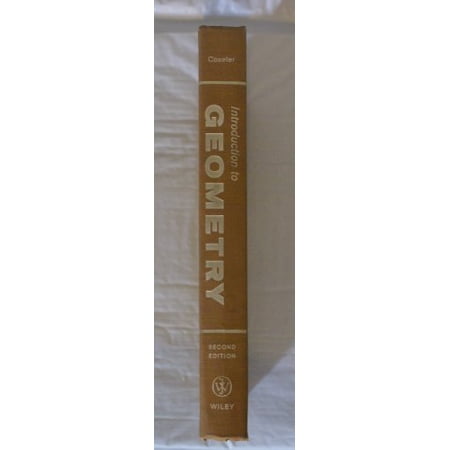 Pre-Owned Introduction to Geometry (Hardcover) 0471182834 9780471182832