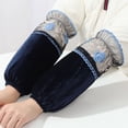 thumbnail image 5 of Autumn/Winter cuff lace women's sleeve office dirt resistant sleeve plus long sleeve - blue, 5 of 5