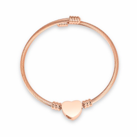 Heart cremation pendant small urns for ashes keepsake urn necklace mini Bracelet for men women