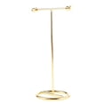 thumbnail image 4 of Jewelry Display Stand Metal Earring Rack Jewelry Rack for Earrings Necklace Storage , Golden, Large Size, 4 of 8