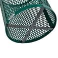 thumbnail image 5 of 36 Gallon Thermoplastic Coated Mesh Receptacle w/Dome Lid, Green, Unassembled, 5 of 6