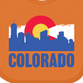 thumbnail image 4 of Inktastic Colorado Flag and Skyline Boys or Girls Baby Bib, 4 of 4