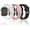 Black white light pink, variant on Silicone Watch Band Compatible with Apple Watch Bands 38mm 40mm 41mm 42mm 44mm 45mm Women Men,Waterproof Cat Claw Design Wristband Soft Sports Breathable Strap for iWatch Series 7 6 5 4 3 2 1 SE 3Pack