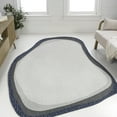 thumbnail image 4 of JONATHAN Y SHAPES 8 x 10 Area Rug, Wyatt Rustic Abstract - Cream/Navy, SHP200D-8, 4 of 7