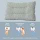 thumbnail image 5 of Almohada de Cama, Soporte de Alta Elasticidad con Relleno de Fibra Reciclada, Cojín para Dormir con Funda de Algodón, 70x45cm para Protección del Cuello y Uso en el Hogar, 5 of 6