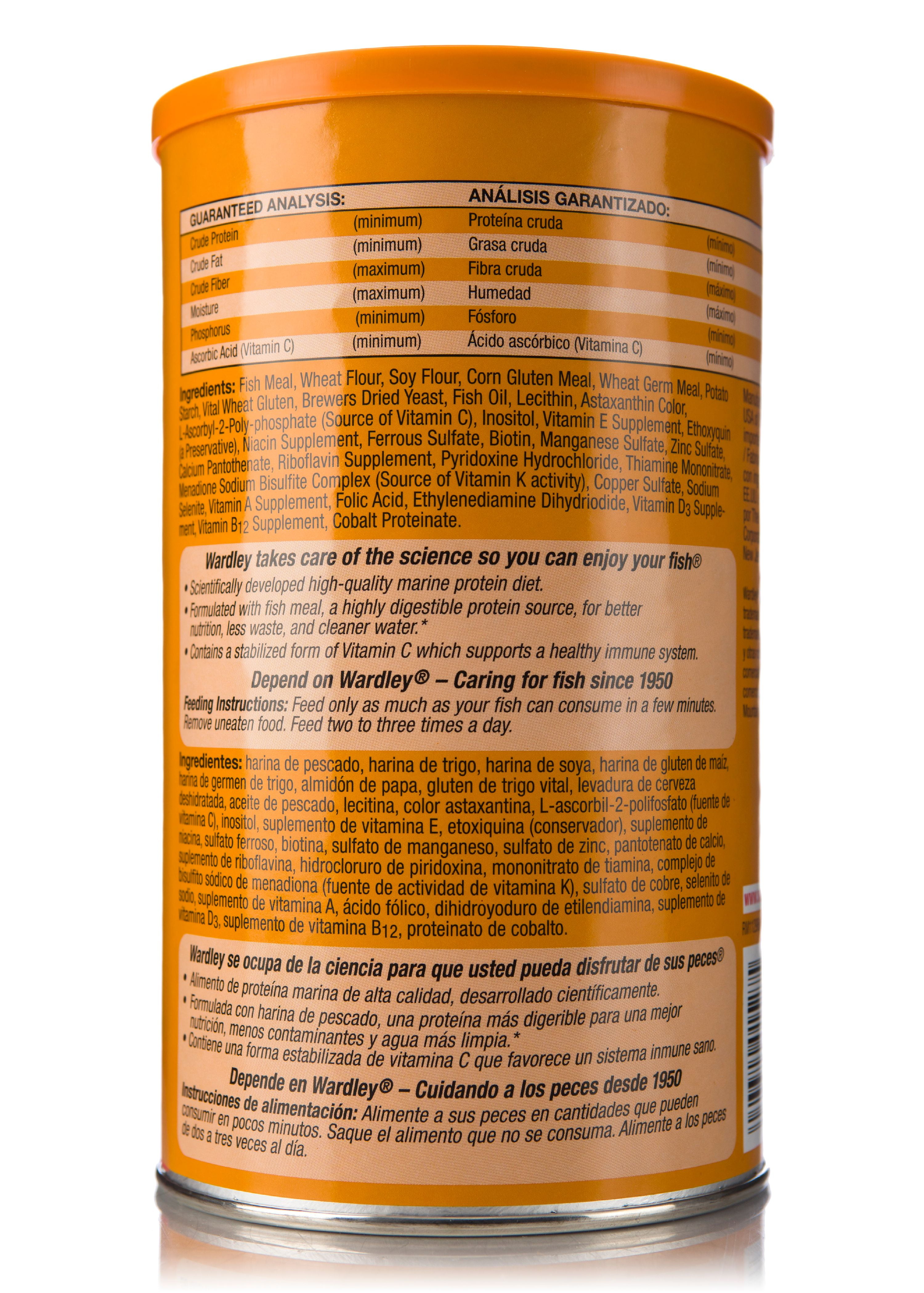 Wardley Goldfish Flakes, Goldfish Food- 6.8-oz
