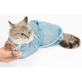 thumbnail image 4 of Cat Shower Net Bag Grooming Bathing Adjustable Washing Bag Multifunctional Cat Restraint Accessories Prevent Biting Scratching, Nail Trimming, Ears Clean, Keeping Calm, 4 of 4