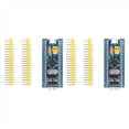 thumbnail image 1 of 2X STM32F103C6T6 Module ARM STM32 Minimum System Development Board for DIY Kit CH32F103C8T6,2 x Development Board,Blue, 1 of 8