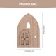 thumbnail image 2 of 2 unids Mini Puerta de hada de madera delicada Mini Garden Door Door Door Door Fotografías HOMEMAXS 13731315-MX, 2 of 6