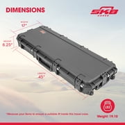 SKB Cases 3I-4214-56 Electric Guitar Flight Case With Wheels & Latches New