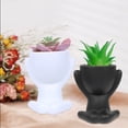 thumbnail image 4 of Lazy Man's Planter Decorative Pot Effortless Dummy Care Desktop Ornament, 4 of 6
