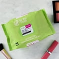 thumbnail image 2 of Equate Sensitive Cleansing Facial Towelette Wipes for Face Care of Sensitive Skin, Alcohol Free (40 Count), Compare to Simple® Cleansing Facial Wipes, 2 of 9