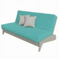 thumbnail image 2 of Full Sized Dillon all wood Futon Frame in Gray, 2 of 3
