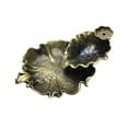 thumbnail image 1 of Estufa de incienso de reflujo de Metal Vintage, banco, decoración for ceremonia del té, forma de hoja de loto, quemador de ornamento de meditación Zen, 1 of 6