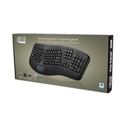 Adesso Tru-Form 450 Ergonomic 104-Key Membrane Wired Touchpad Keyboard
