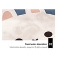 thumbnail image 4 of Hot6sl Liquidación de Ahorros de Verano Alfombrilla Absorbente para Baño con Barro de Diatomeas, para Entrada de Baño, Inodoro, Lavabo, Antideslizante, de Secado Rápido, 4 of 6