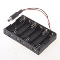 thumbnail image 4 of 2 Pcs Power Suply Black Batboxes 6 AA Battery Case with Lead, 4 of 4