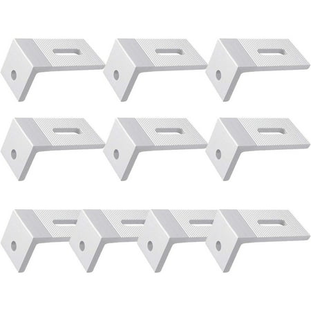 

90 Degree Solar Panel Mounting L Bracket for RV Boat Off Grid Roof
