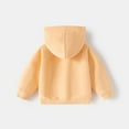 thumbnail image 3 of Toddler Hoodies for Boys Kids Orange Hooded Lightweight Long Sleeve Hoodies Warm Fall Winter Clothes Girls Hoodies Size 2-3 Years, 3 of 3