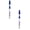 Blue, variant on 2PC Oil Based Paint Markers, Quick Dry Waterproof Permanent Paint Pens with Round Tip for Rock Painting, Metal, Wood, Fabric, Ceramic, Plastic & DIY Crafts