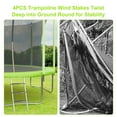 thumbnail image 4 of ChaoLink Trampoline, 10FT 12FT 14FT 16FT Trampolines for Kids & Adults, Trampoline with Enclosure, Ladder, Recreational Trampolines for Outdoor Jumpgreen, 4 of 8